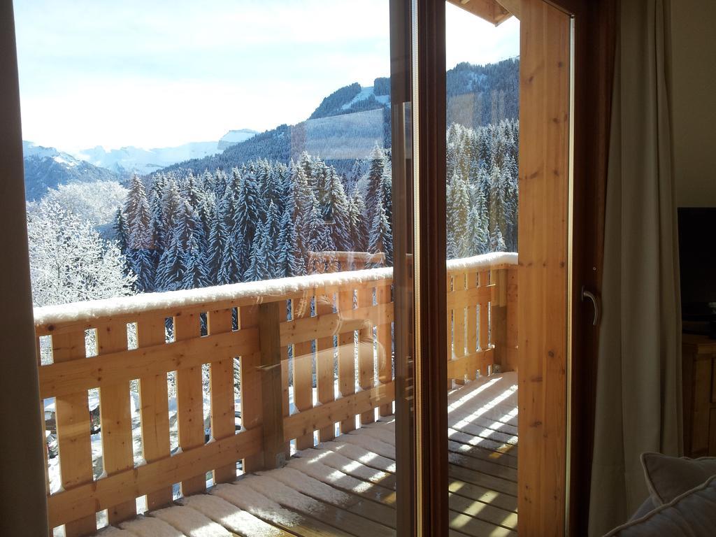 Les Terrasses De Perrieres Lägenhet Les Gets Rum bild