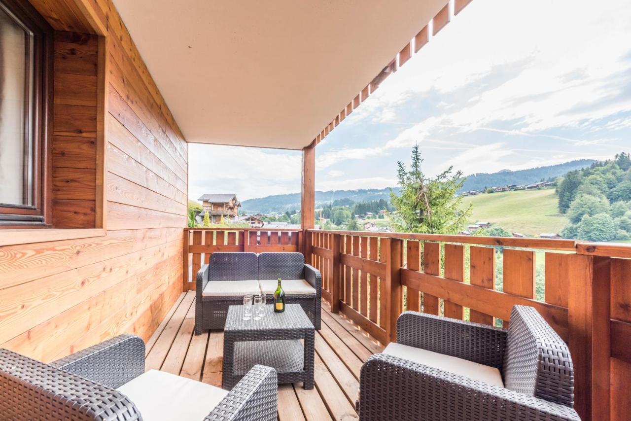 Les Terrasses De Perrieres Lägenhet Les Gets Exteriör bild